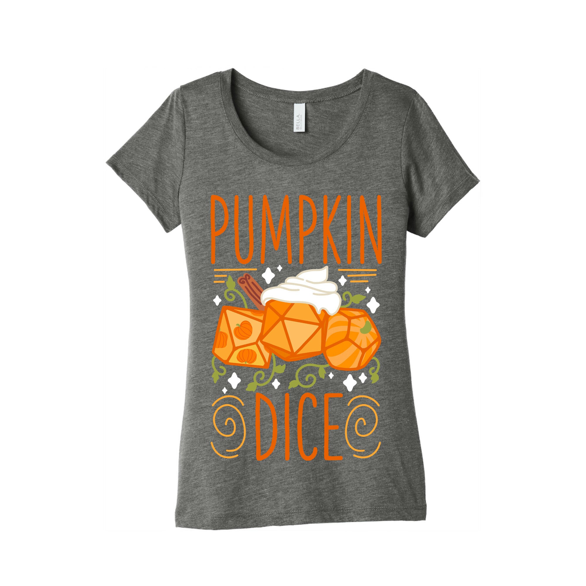 Pumpkin Dice Women's Triblend Tee